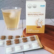 ATOMY Turmacin MSM 752mg x 128 comprimidos caixa tumérica + MSM + selênio por 32 dias comprar usado  Enviando para Brazil