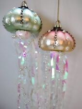 Jellyfish glass ornaments for sale  Flint