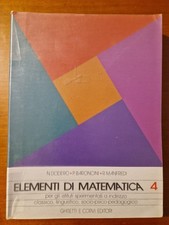 Elementi matematica vol. usato  Italia