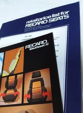 Recaro seats rare for sale  LONDON