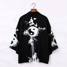 Usado, Cardigã japonês quimono masculino haori masculino samurai fantasia roupa jaqueta quimono comprar usado  Enviando para Brazil