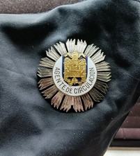 Distintivo de oficial de trânsito espanhol Agente De Circulacion obsoleto internacional Espanha comprar usado  Enviando para Brazil