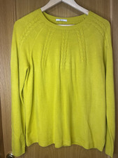 Ladies yellow jumper for sale  KELTY