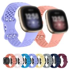 Usado, Pulseira clássica de silicone para relógio esportivo Fitbit Sense 2 / Fitbit Versa 4 comprar usado  Enviando para Brazil