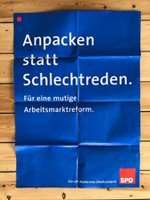Spd wahlplakat 2002 gebraucht kaufen  Hermannsburg