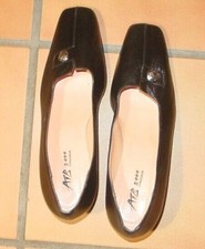 Escarpin cuir noir d'occasion  Pont-Sainte-Maxence
