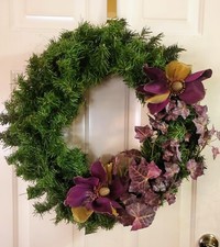 Evergreen pine wreath for sale  Hermitage