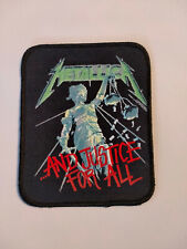 Patch de música vintage Metallica And Justice for All costurar hardrock comprar usado  Enviando para Brazil