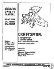 Craftsman chipper shredder for sale  Dayton