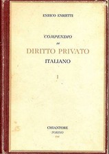 Enrietti compendio diritto usato  Pinerolo