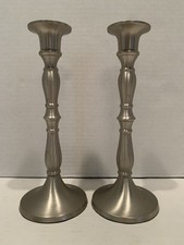 Brushed nickel candle for sale  Monticello