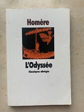 Livre homère odyssée d'occasion  Lyon I
