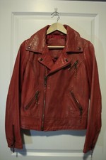 Red leather jacket for sale  South Jordan