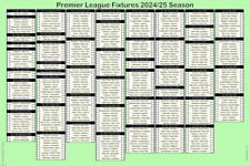 League Fixtures for sale  READING