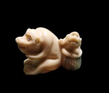 Vintage handcarved etched for sale  Denver