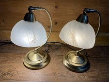 Pair frosted glass for sale  PORTLAND