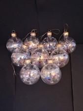 Clear iridecent glass for sale  ROTHERHAM