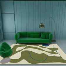 Tapete decorativo para sala de estar quarto simples tapetes de área grande tapete antiderrapante comprar usado  Enviando para Brazil