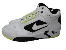 Tênis de basquete masculino Nike Air Flight Lite médio branco/limão/preto tamanho 12 comprar usado  Enviando para Brazil