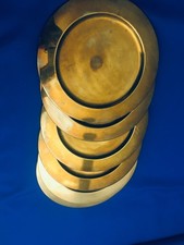 Vtg brass chargers for sale  Langley