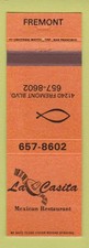 Matchbook cover casita for sale  USA