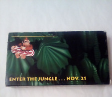 Nintendo Donkey Kong Country Exposed Enter The Jungle fita VHS promocional 1994 comprar usado  Enviando para Brazil