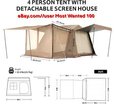 Tent camping 60s for sale  Kingsley