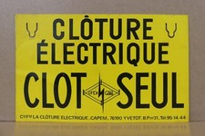 Ancienne plaque alu d'occasion  Polliat