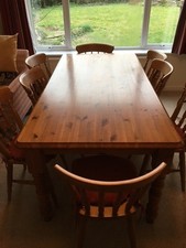 Large pine dining for sale  PETERBOROUGH