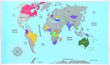 Mappamondo grattare poster usato  Taranto