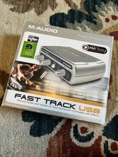 M-Audio Fast Track USB interface de áudio digital gravação vocal e guitarra - Prata comprar usado  Enviando para Brazil
