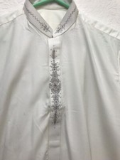 Pakistani mens embroidered for sale  LONDON