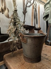 Vintage galvanised bucket for sale  WESTCLIFF-ON-SEA