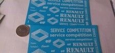 Decals decalcomanie renault d'occasion  Lillers