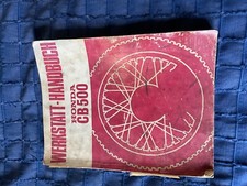 Werkstatthandbuch honda 500 gebraucht kaufen  Stockelsdorf