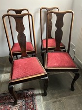 Queen anne dining for sale  CHARD