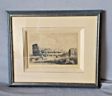 Lithographie encadrée rome d'occasion Lithographie encadrée rome d'occasion  Vire