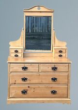 Edwardian pine dressing for sale  CONSETT