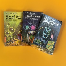 C.S. Lewis Space Trilogy Lot 3 Macmillan Paperbacks 1966-73 Perelandra Silent comprar usado C.S. Lewis Space Trilogy Lot 3 Macmillan Paperbacks 1966-73 Perelandra Silent comprar usado  Enviando para Brazil