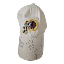 Gorra de colección de los Washington Redskins NFL firmada por 88 DOC WALKER inseguro de otros 2 segunda mano  Embacar hacia Mexico