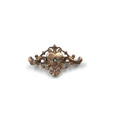 Jugendstil brosche metall gebraucht kaufen  Nürnberg