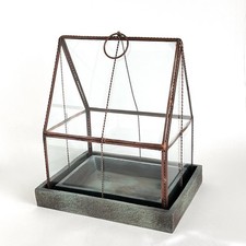 Glass greenhouse terrarium for sale  South Jordan