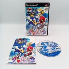 Sonic Heroes PS2 PlayStation 2 autêntico SEGA japonês CIB completo comprar usado  Enviando para Brazil