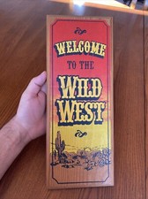 Rustic wood painted for sale  Sterling