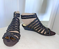 Zara black leather for sale  ADDLESTONE