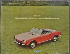1971 fiat 124 for sale  Olympia
