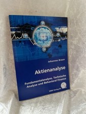 Aktienanalyse fundamentalanaly gebraucht kaufen  Oberthal