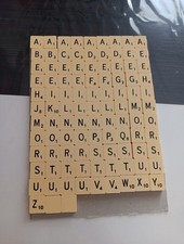 Lettres scrabble complet d'occasion  Salbris