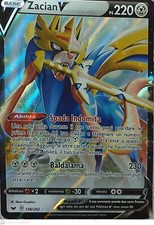 Pokemon zacian carta usato  Roma