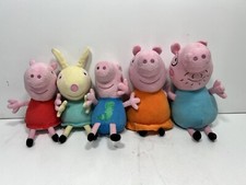 Usado, Conjunto Diversão em Família Peppa Pig pacote com 5 (Papai, Mamãe, Peppa, George e Rebecca Coelho) comprar usado  Enviando para Brazil